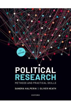 Coperta cărții 'Political Research: Methods and Practical Skills - Sandra Halperin'