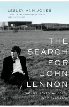 Coperta cărții 'The Search for John Lennon - Lesley-ann Jones'