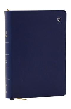 Coperta cărții 'Net Bible, Full Notes Edition (Net, Blue Leathersoft, Comfort Print, Thumb Indexed): Holy Bible -'