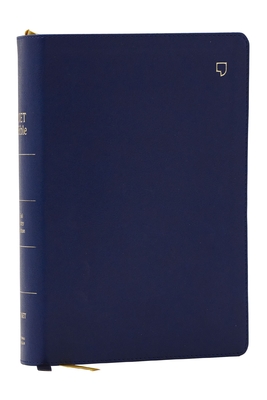 Net Bible, Full Notes Edition (Net, Blue Leathersoft, Comfort Print, Thumb Indexed): Holy Bible -