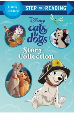 Coperta cărții 'Disney Cats and Dogs Story Collection -'