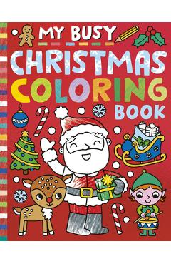 Coperta cărții 'My Busy Christmas Coloring Book -'