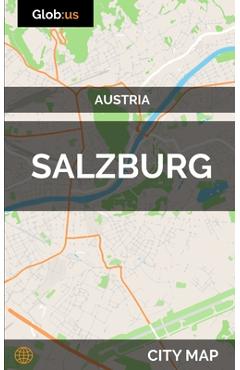 Coperta cărții 'Salzburg, Austria - City Map - Jason Patrick Bates'