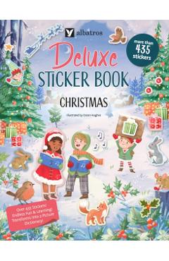 Deluxe Sticker Book: Christmas - Joli Hannah