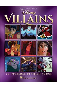 Coperta cărții 'Disney Villains: 24 Wickedly Devilish Songs -'