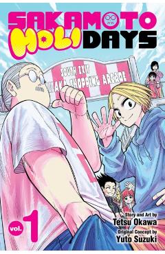 Coperta cărții 'Sakamoto Holidays, Vol. 1 - Tetsu Okawa'