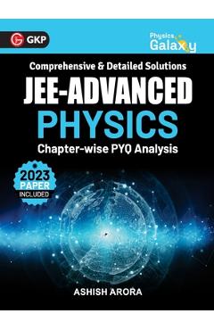 Coperta cărții 'Physics Galaxy 2024: JEE Advanced - Physics - Chapter wise PYQ Analysis by Ashish Arora - Ashish Arora'