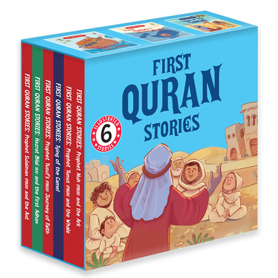 First Quran Stories (6 Books Box Set): An Illustrated Board Book Boxset Consisting Islam Story Books for Kids Values of Islam and the Holy Quran Ages - Penguin Books