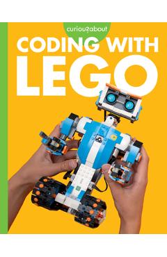 Coperta cărții 'Curious about Coding with Lego - Jill Sherman'