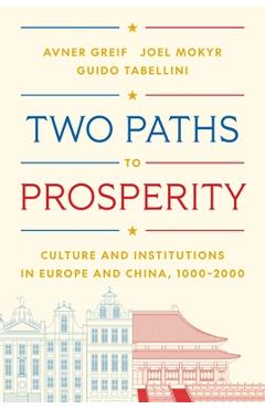 Poza produsului Two Paths to Prosperity: Culture and Institutions in Europe and China, 1000-2000 - Avner Greif