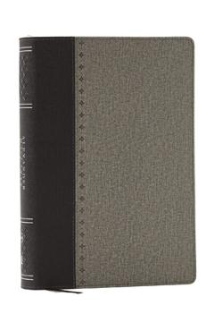 Coperta cărții 'Alexander MacLaren Study Bible: Encouragement and Insights for a Christ-Centered Life (Nkjv, Black/Gray Leathersoft,'