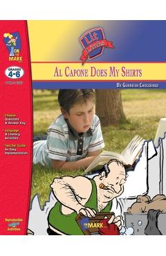 Coperta cărții 'Al Capone Does My Shirts by Gennifer Choldenko Lit Link Grades 4-6 - Nat Reed'