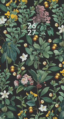 Botanical Nature 2-Year 2026-27 3.5 X 6.5 Monthly Pocket Planner -
