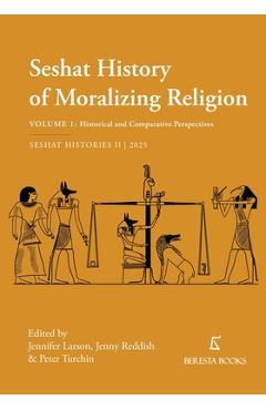 Coperta cărții 'The Seshat History of Moralizing Religion: Volume 1: Historical and Comparative Perspectives - Jenny Reddish'
