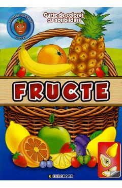 Poza produsului Fructe. Carte de colorat cu abtibilduri
