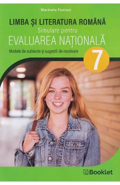 Coperta cărții 'Limba și literatura română - Simulare pentru Evaluarea Națională - Clasa 7 - Marinela Pantazi'