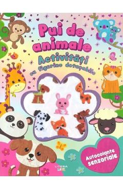 Coperta cărții 'Pui de animale. Activități cu figurine detașabile'