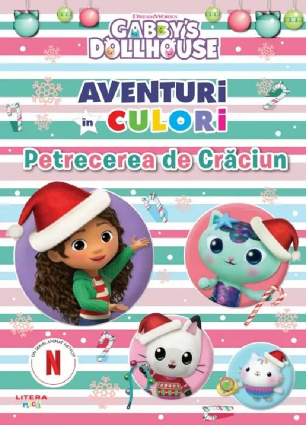Gabby's Dollhouse. Aventuri in culori. Petrecerea de Craciun