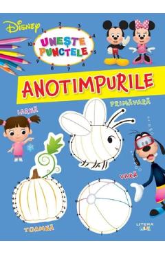 Poza produsului Disney. Uneste punctele. Anotimpurile