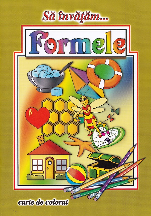 Pachet. Sa invatam... 8 carti de colorat