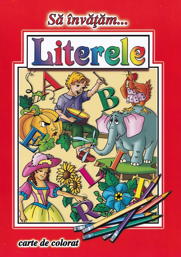 Pachet. Sa invatam... 8 carti de colorat