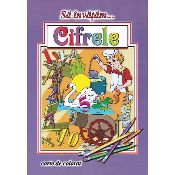 Pachet. Sa invatam... 8 carti de colorat