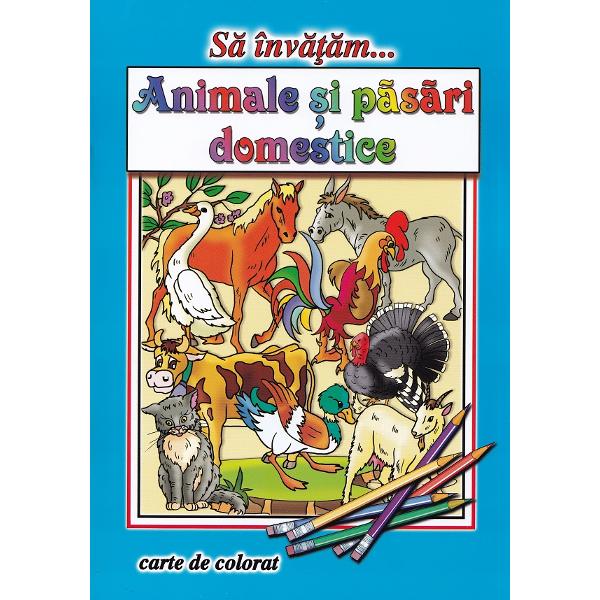 Pachet. Sa invatam... 8 carti de colorat