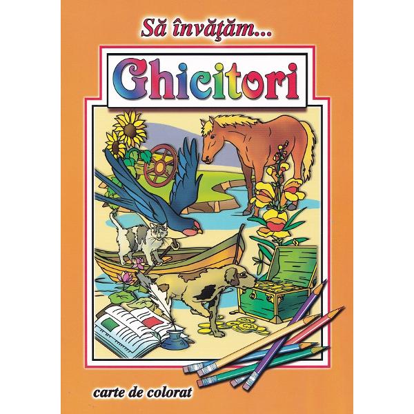 Pachet. Sa invatam... 8 carti de colorat