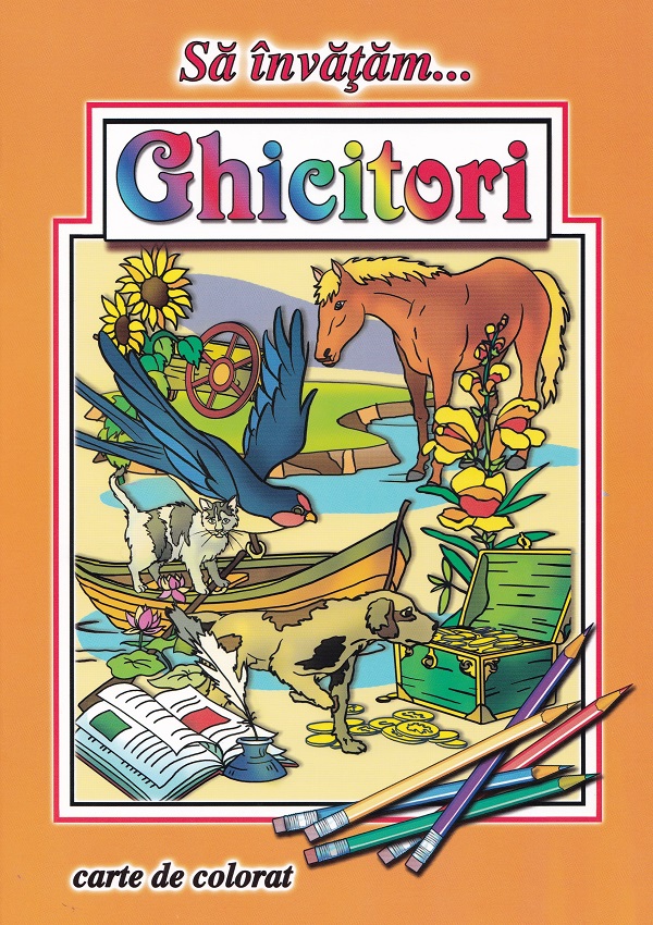 Pachet. Sa invatam... 8 carti de colorat