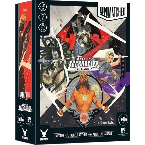 Joc de strategie: Unmatched. Batalia Legendelor Vol.1