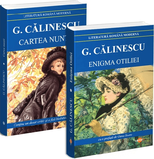 Pachet 2 carti: Enigma Otiliei + Cartea nuntii - George Calinescu