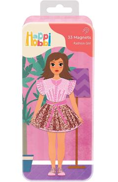 Imaginea produsului 'Cutie magnetică metalică: Happi Hobbi. Fashion Girl'