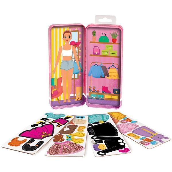 Cutie magnetica metalica: Happi Hobbi. Fashion Girl