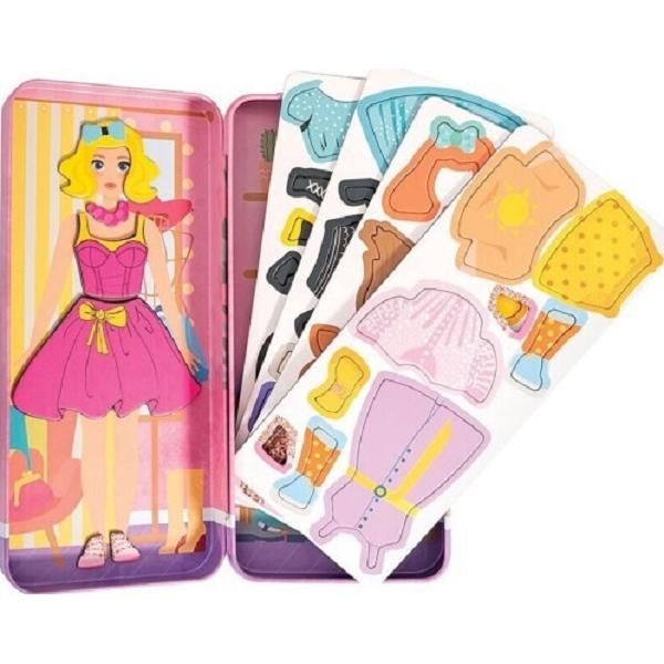 Cutie magnetica metalica: Happi Hobbi. Fashion Girl