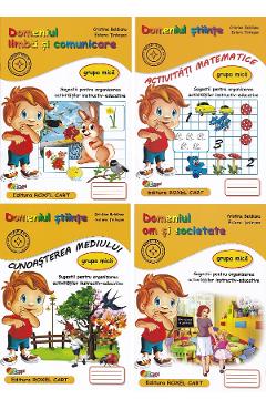 Poza produsului Pachet educational 4 carti - Grupa mica - Cristina Beldianu, Estera Tintesan	