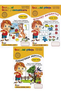 Poza produsului Pachet educational 3 carti - Grupa mica - Cristina Beldianu, Estera Tintesan