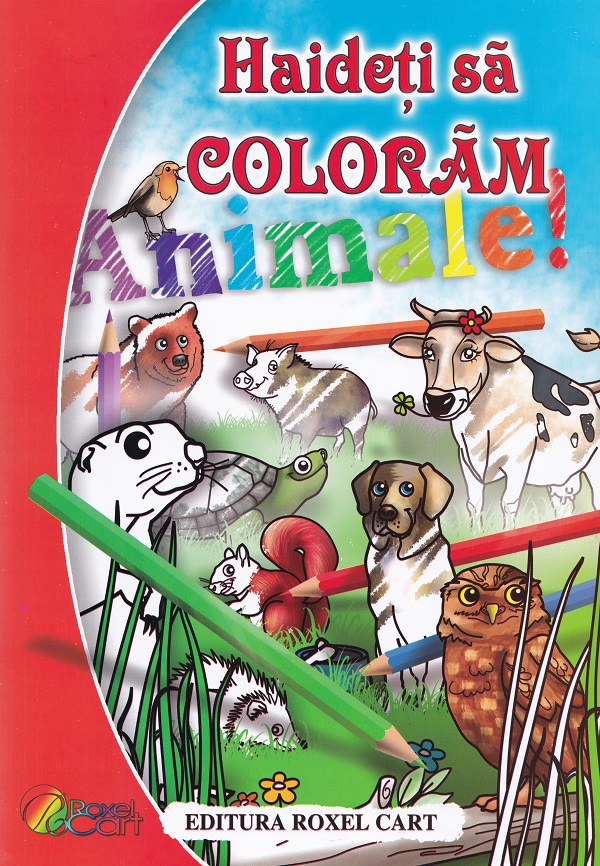 Pachet 6 carti: Haideti sa coloram!