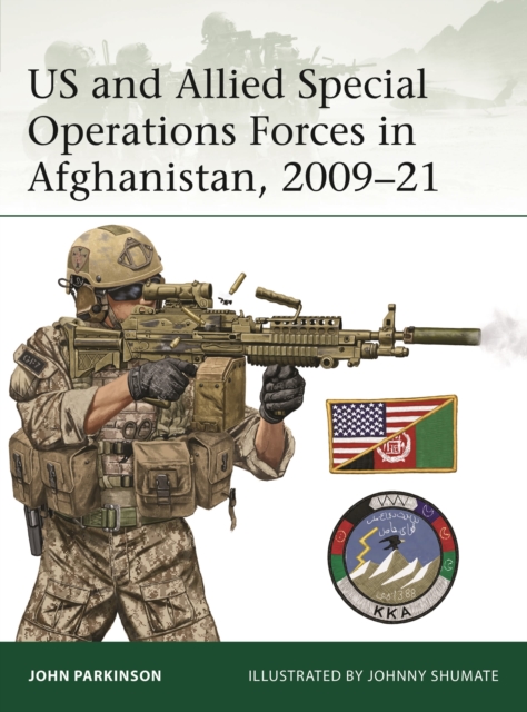 Coperta cărții 'US and Allied Special Operations Forces in Afghanistan, 2009–21 - John Parkinson'