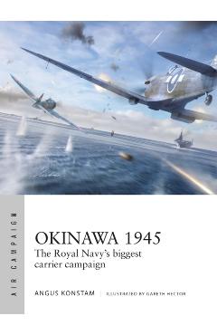 Coperta cărții 'Okinawa 1945 - Angus Konstam'