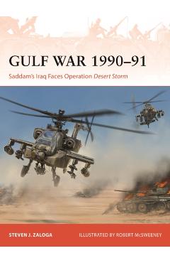 Coperta cărții 'Gulf War 1990–91 - Steven J. (author) Zaloga'