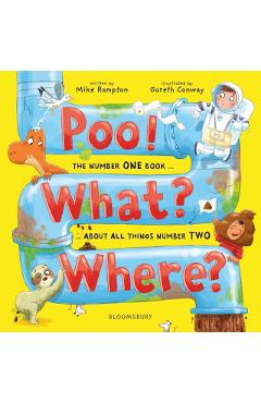 Coperta cărții 'Poo! What? Where? - Mike Rampton'