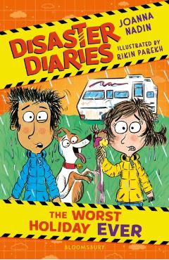 Coperta cărții 'Disaster Diaries: The Worst Holiday Ever - Joanna Nadin'