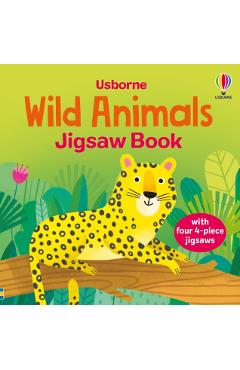 Wild Animals Jigsaw Book - Matthew Oldham