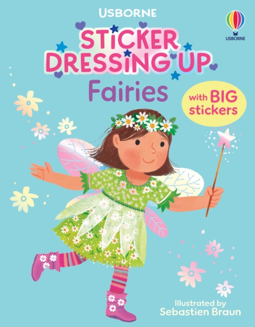 Coperta cărții 'Sticker Dressing Up - Fairies - Lizzie Cope'