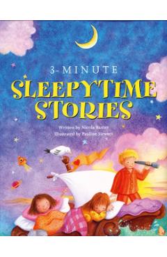 Coperta cărții '3-minute Sleepytime Stories - Nicola Baxter'