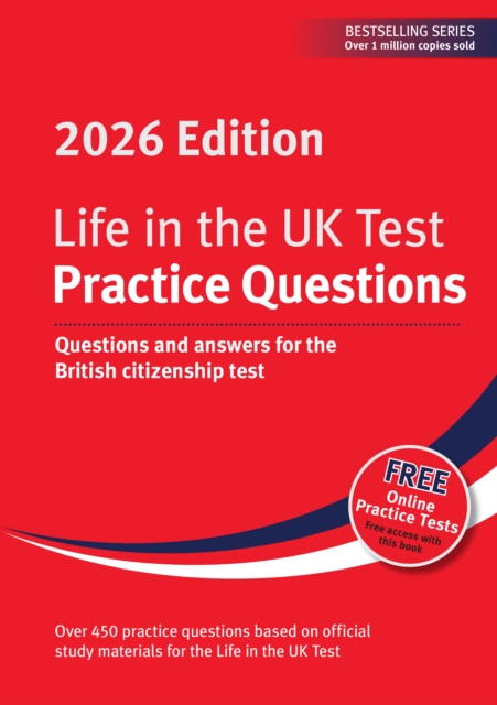 Coperta cărții 'Life In The Uk Test Practice Questions -'