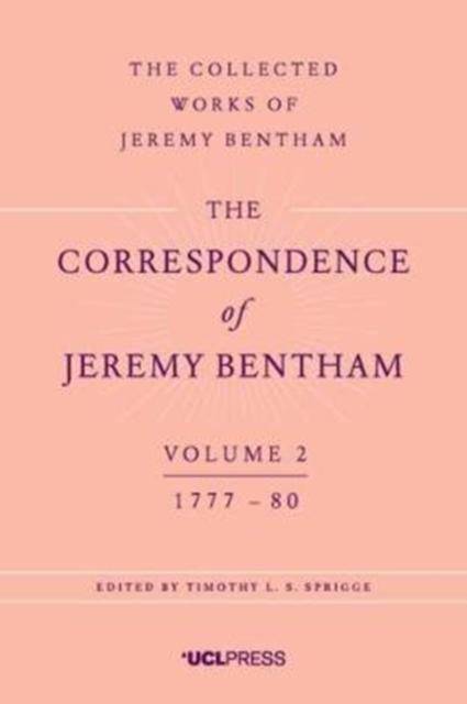 Correspondence of Jeremy Bentham, Volume 2 - Jeremy Bentham