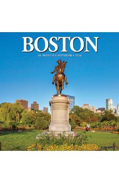 Coperta cărții 'Boston 2026 12 X 12 Wall Calendar -'