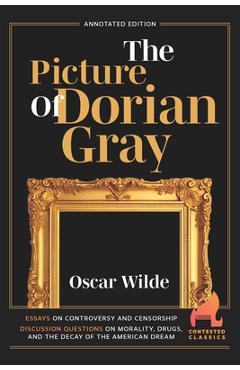 Coperta cărții 'The Picture of Dorian Gray - Oscar Wilde'