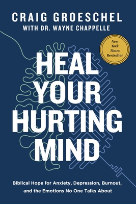 Coperta cărții 'Heal Your Hurting Mind: Biblical Hope for Anxiety, Depression, Burnout, and the Emotions No One Talks about - Craig'
